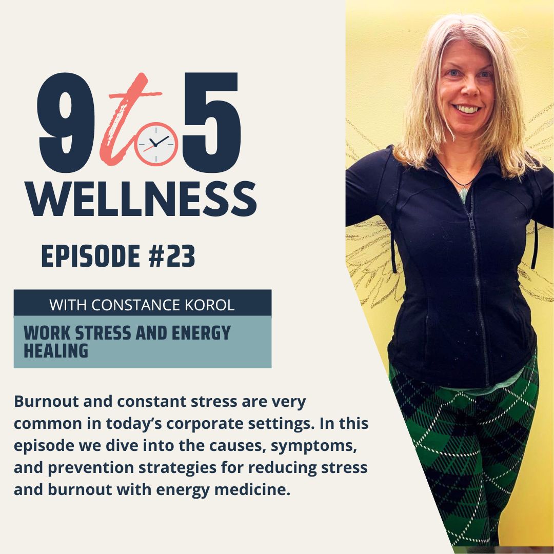 Aesha Tahir Podcast host - Work Stress and Energy Healing