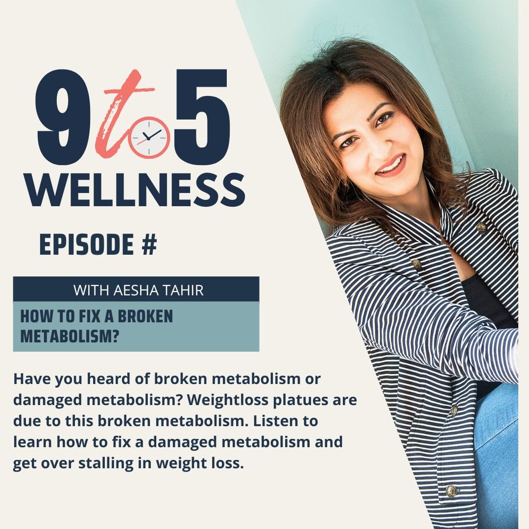 How to fix a broken metabolism?