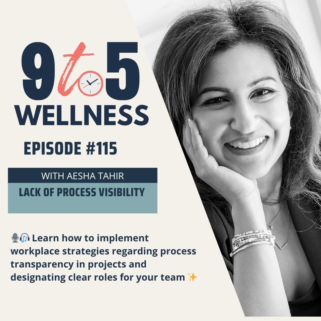 Workplace Wellness - Lack of Process Visibility